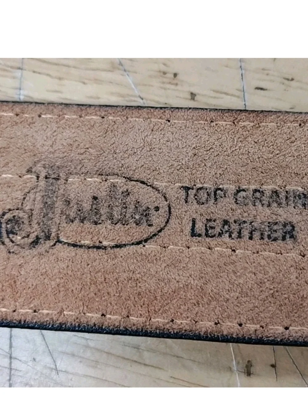Justin Top Grain Black Leather Aztec Needlepoint Western Belt 40/44 Buffalo Coin